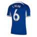 Chelsea Thiago Silva #6 Hemma matchtröja 2023-24 Kortärmad Billigt
